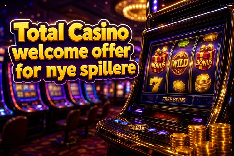 Total Casino welcome offer for nye spillere